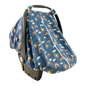 BEBE AU LAIT HELLO SUNSHINE CAR SEAT COVER